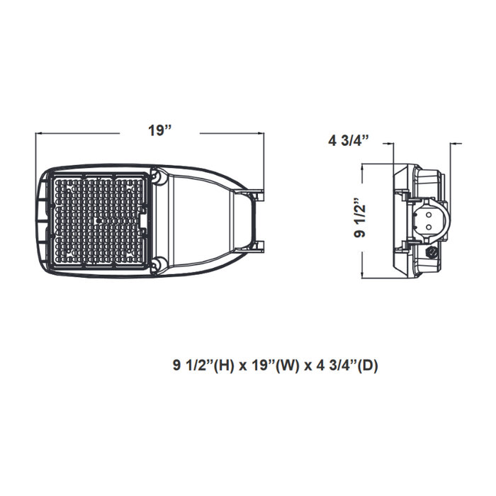 Westgate STL4 30W/50W/80W/100W LED Street/Roadway Light