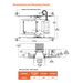 Halo Commercial HCSQ4 4" Square New Construction/Remodel Housing Frame with 14W Self-Test Emergency Battery, 1000 Lumens, 120-277V