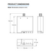 NX Lighting Controls NXC-WA230 NX Connect Three-Zone Room Controller