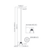 VONN VAP2291 Artisan Roma 1-lt 5" Integrated LED Pendant