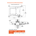 Halo Commercial HCSQ6 6" Square New Construction/Remodel Housing Frame with 14W Self-Test Emergency Battery, 1000 Lumens, 120-277V