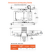 Halo Commercial HCSQ4 4" Square New Construction/Remodel Housing Frame, 1000 Lumens, 120-277V