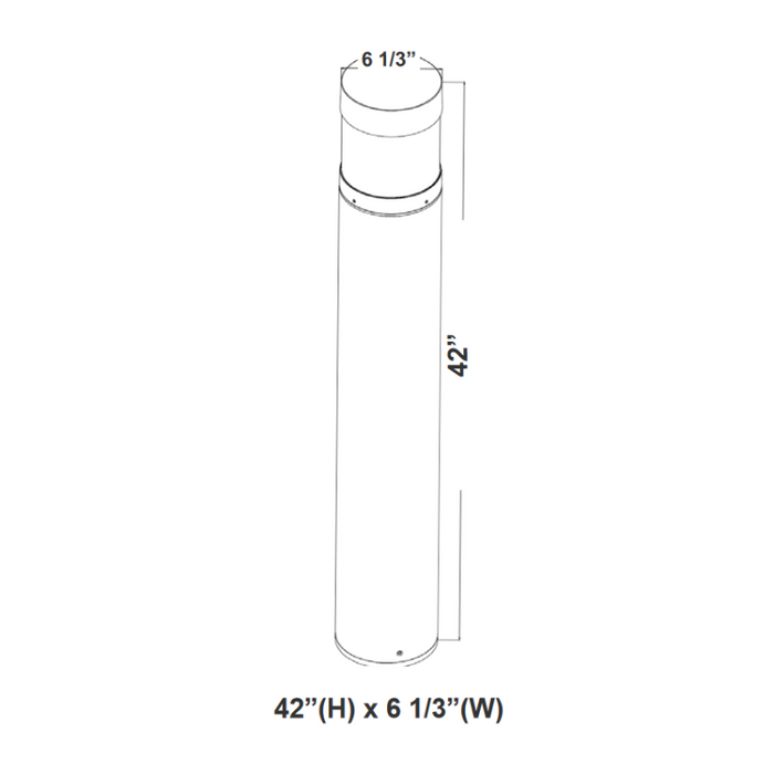 Westgate BOL 14W/19W/24W LED G2 Flat Top Bollard Head