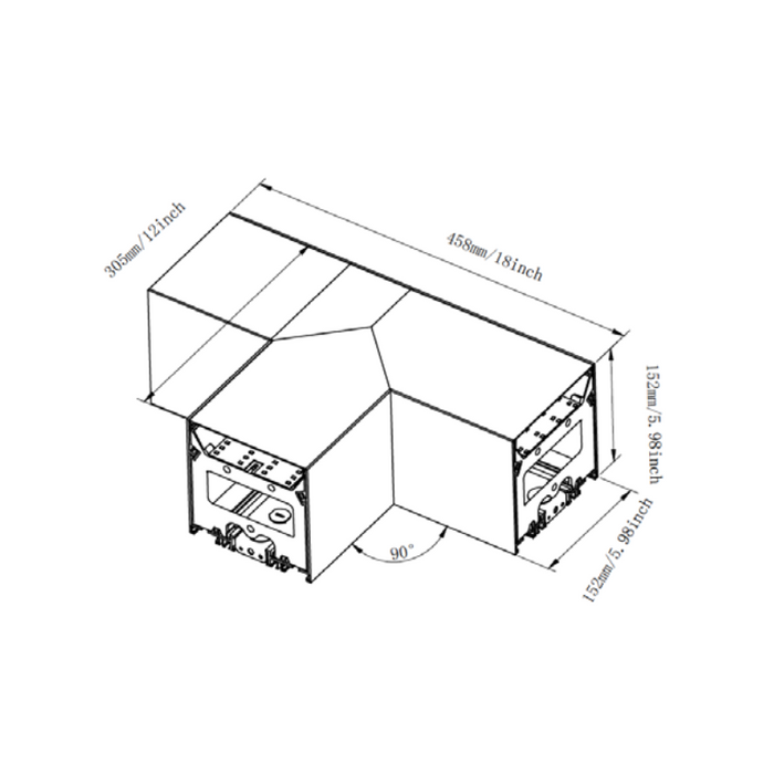 Westgate SCX6-T-MCTP T Type Built-in LED Module