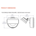 Halo TGS 27W LED Security Floodlight