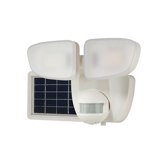 Halo SLFS07 LED Solar Floodlight, Twin Head, 700 lm