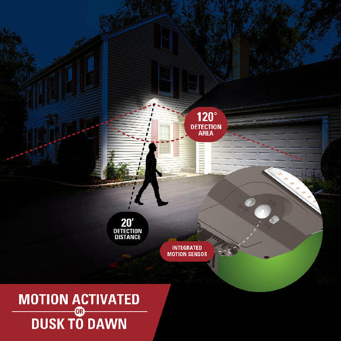 Halo SLST45 LED Solar Area Floodlight, 4500 lm