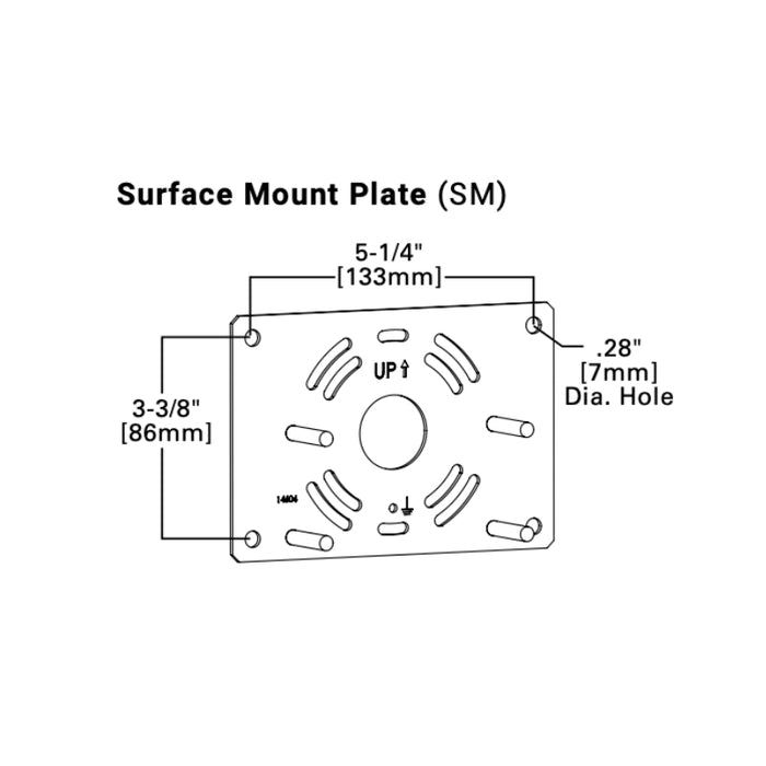 Lumark PRV-P 94W Prevail Petite LED Wall Mount, 11800lm, 120-277V, Surface Wall Mount