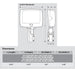 Keystone KT-FLED75PS-R4A 45W/60W/75W LED Flood Light, 3CCT Selectable