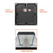 Envision LED 44" 12W/16W/22W LED Square Bollard