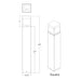 Envision LED 44" 12W/16W/22W LED Square Bollard