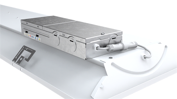 Lithonia STACK Switch 2x2 LED Center Element Lay-In Troffer, Switchable lumens 3000, 4000, 5000LM, Switchable CCT 3500K/4000K/5000K, 120-277V