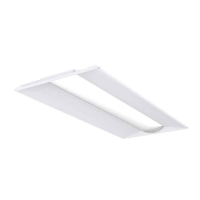 Lithonia STACK 2x4 33W LED Center Element Lay-In Troffer, 4000 Lumens, Curved Opal Len, 120-277V