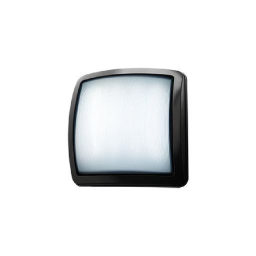 Luminaire LED SWP1212 12" 25W Vandal Resistant Marine Surface Mount with Opal Lens, 120-277V, Bronze Finish