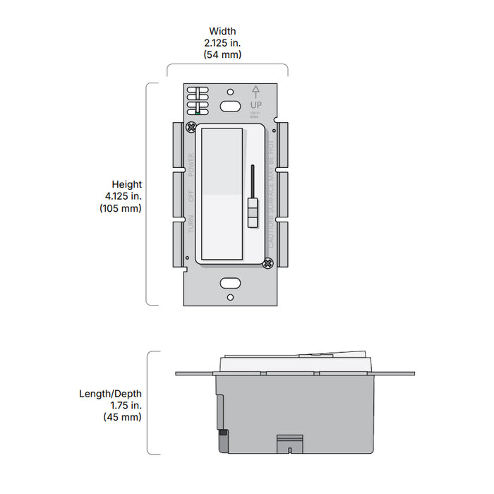 Diode LED SWITCHEX + R1 Driver & Dimmer Switch