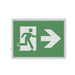 Lithonia TCE Indura Steel Running Man Sign, Battery Backup