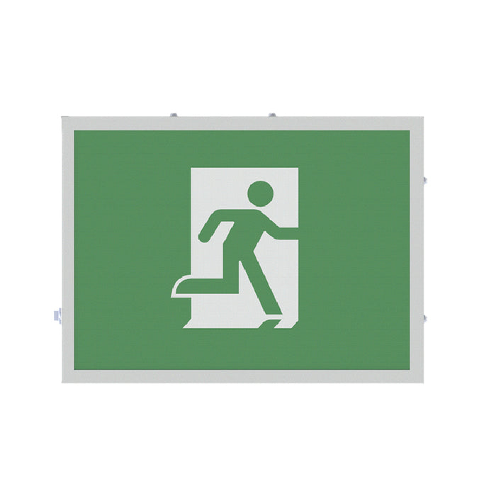 Lithonia TCE Indura Steel Running Man Sign, High-Output