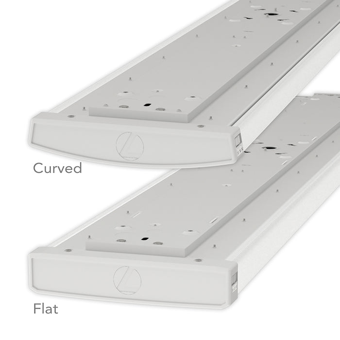 Lithonia Contractor Select TRUW 48 ALO26 FMP TruWrap 4-ft LED Wraparound, Wide Body, Flat Microprismatic Diffuser, 3CCT & Lumen Selectable