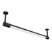 Westgate TSR 6-ft 40W LED Tubular Rotatable IP66 Sign Lights with Mount Canopy, 120–277V, 5CCT Selectable - Black