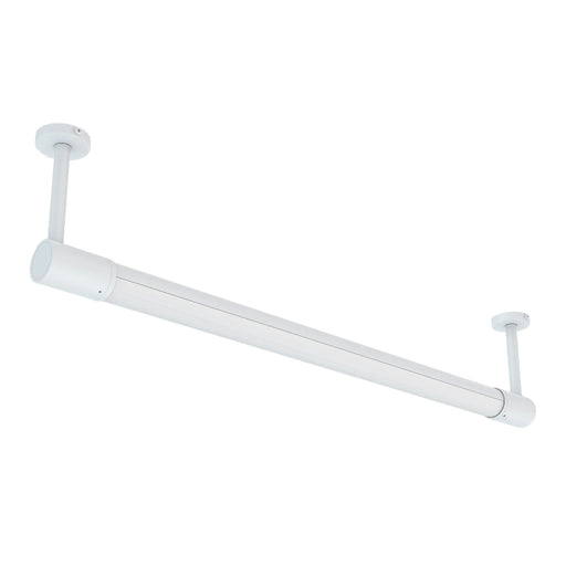 Westgate TSR 2-ft 15W LED Tubular Rotatable IP66 Sign Lights with Mount Canopy, 120–277V, 5CCT Selectable - White