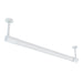 Westgate TSR 3-ft 20W LED Tubular Rotatable IP66 Sign Lights with Mount Canopy, 120–277V, 5CCT Selectable - White