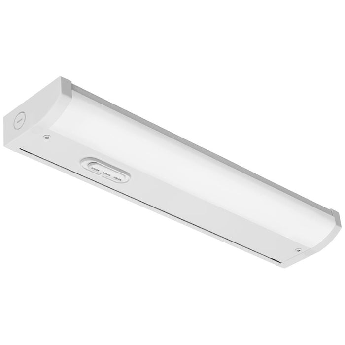 Juno UCES Economy 12" 6.5W Economy LED Switchable Undercabinet, 3CCT & Lumen Selectable Dimmable 120V