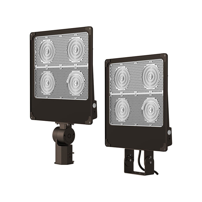 Lumark XSF All-Selectable LED Flood Light, 4 Power & 3CCT Selectable, 120-347V - 200W