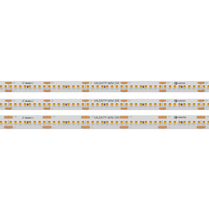 Diode LED VALENT MINI 8MM 24V 2.93W/ft. LED Tape Light, 100-ft