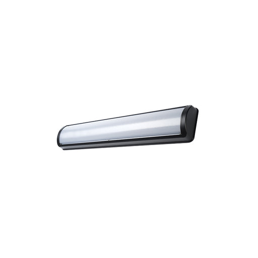 Luminaire LED VPF8 Series Vandal Resistant 8" Wide 4-ft 50W LED Wraparound with Opal Lens, 120-277V, Bronze Finish