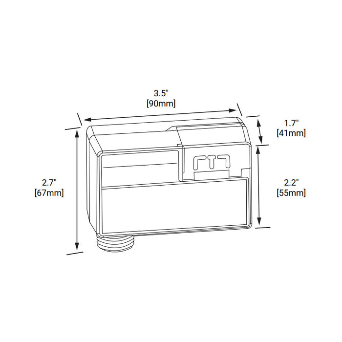 WaveLinx WSP-CA-010 PRO Universal Dimming Switchpack with Dry Contact Input