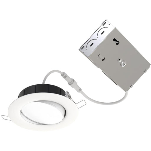 Juno Contractor Select WF4 ADJ 4" LED Adjustable Downlight, Switchable CCT - White