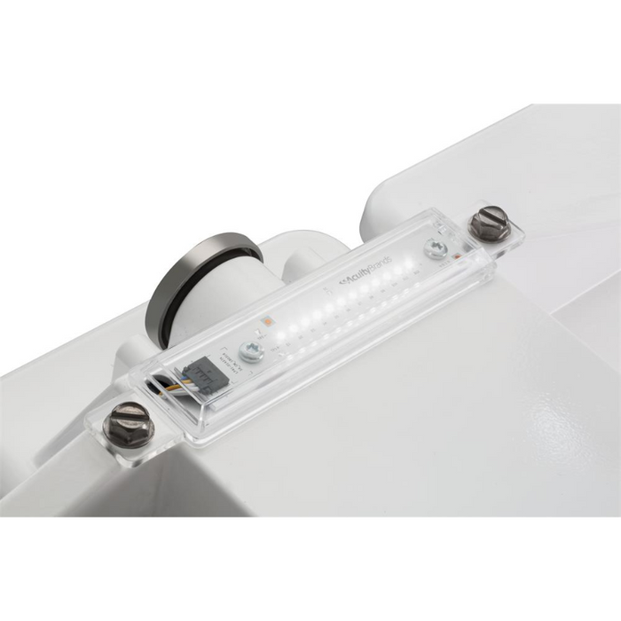 Lithonia XIB 48" 265W LED High Bay, 42000LM, Frosted Acrylic, Medium Distribution, 0-10V Dimming, 80CRI, Wet Location, White
