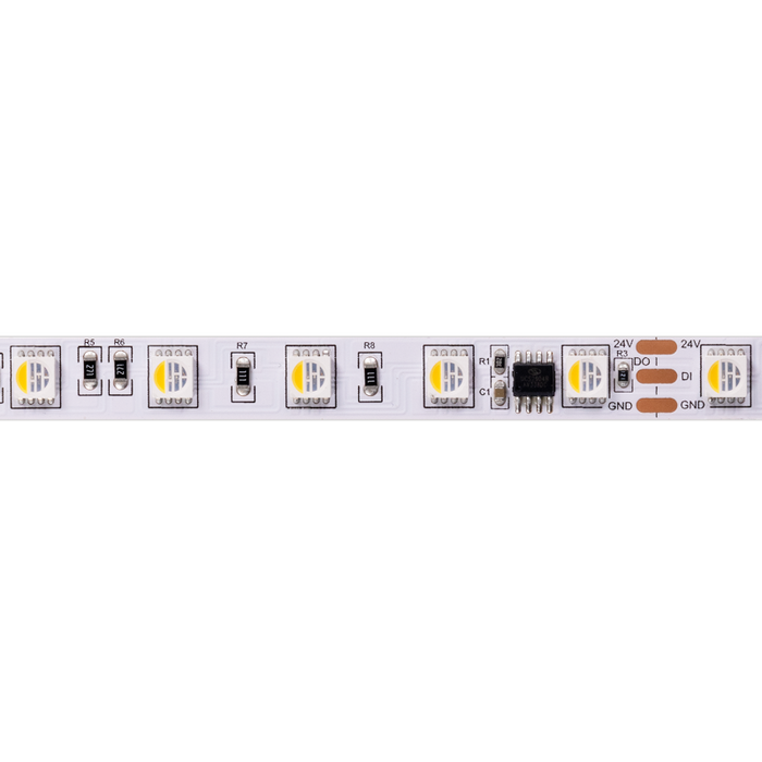 Diode LED Dazzle Pixel RGBW 24V 5.8W/ft, 16.4-ft LED Tape Light