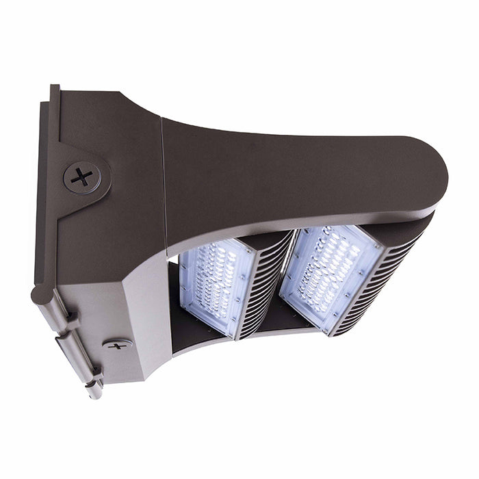 Westgate LW360 60W LED 360° Rotatable Wall Pack, 7800 Lumens, 0-10V Dimming, 120-277V, Dark Bronze