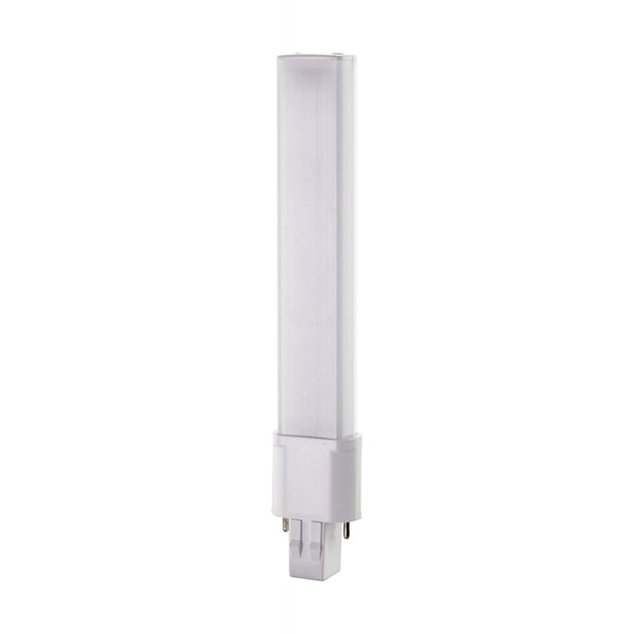 Satco S28725 6W PL 2-PIN LED Bulb, 2700K