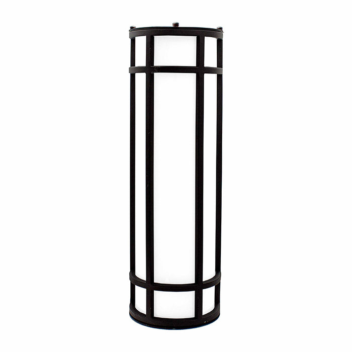 Westgate LDSL 20W 18" Tall LED Outdoor Wall Light, CCT Selectable, 120-277V