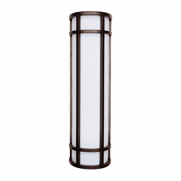 Westgate LDSXL-MCT-DD 25W 24" Tall LED Outdoor Wall Sconce, CCT Selectable, 1800 Lumens,  120-277V