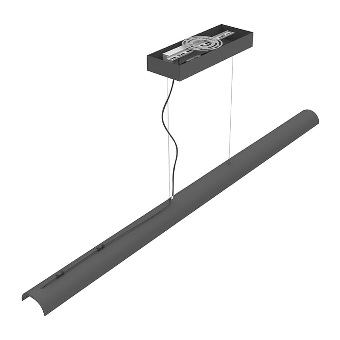 Westgate SCP 8-ft 40W/50W/60W LED Direct/Indirect Suspended Linear Light, CCT Adjustable