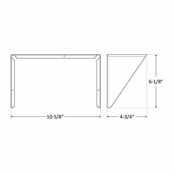 Westgate LF Half Shroud for LFX & LFXPRO "LG" & LF4PRO