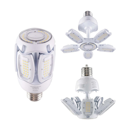 Satco S39798 40W LED HID Replacement, Corncob; 2700K; Mogul Extended Base; 120-277V; Type B; Adjustable Beam