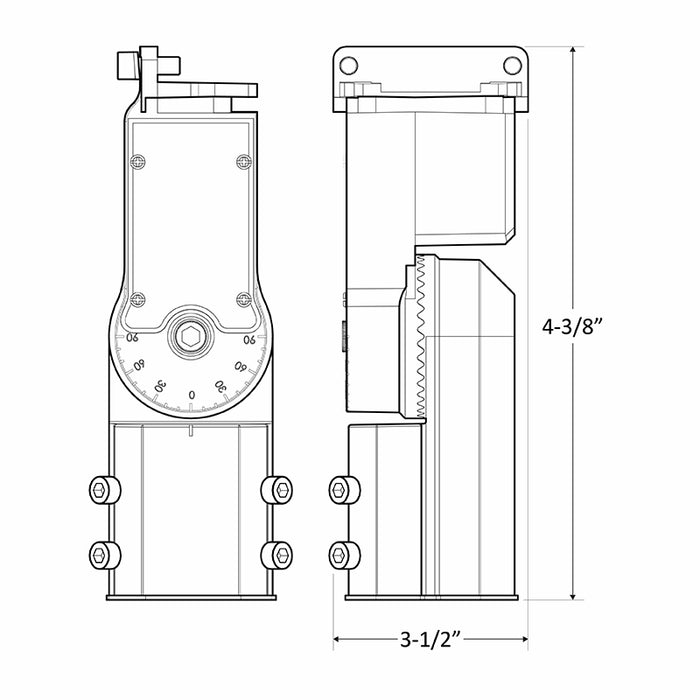 Westgate LFX-SF Slip Fitter for Floodlight
