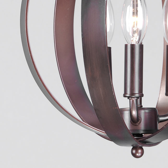 Maxim 10030 Provident 3-lt 12" Chandelier