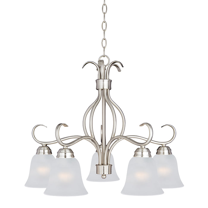 Maxim 10124 Basix 5-lt 25" Chandelier