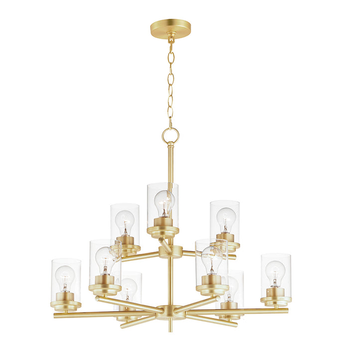 Maxim 10206CL Corona 9-lt 28" Chandelier