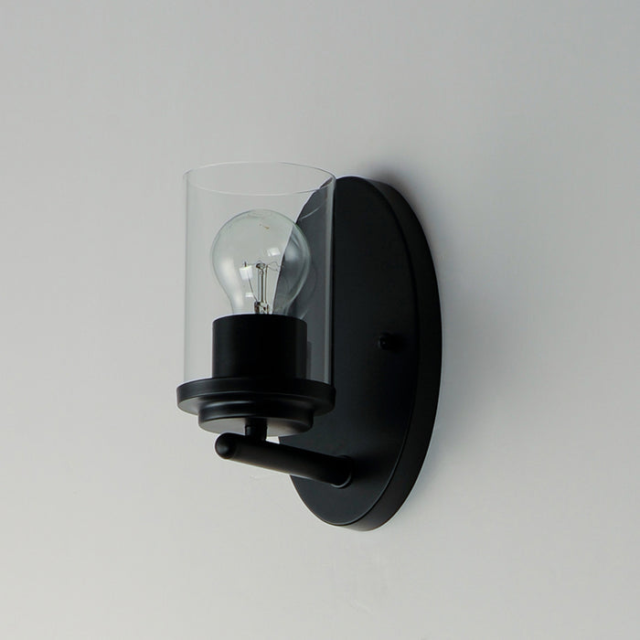 Maxim 10211CL Corona 1-lt 8" Tall Wall Sconce