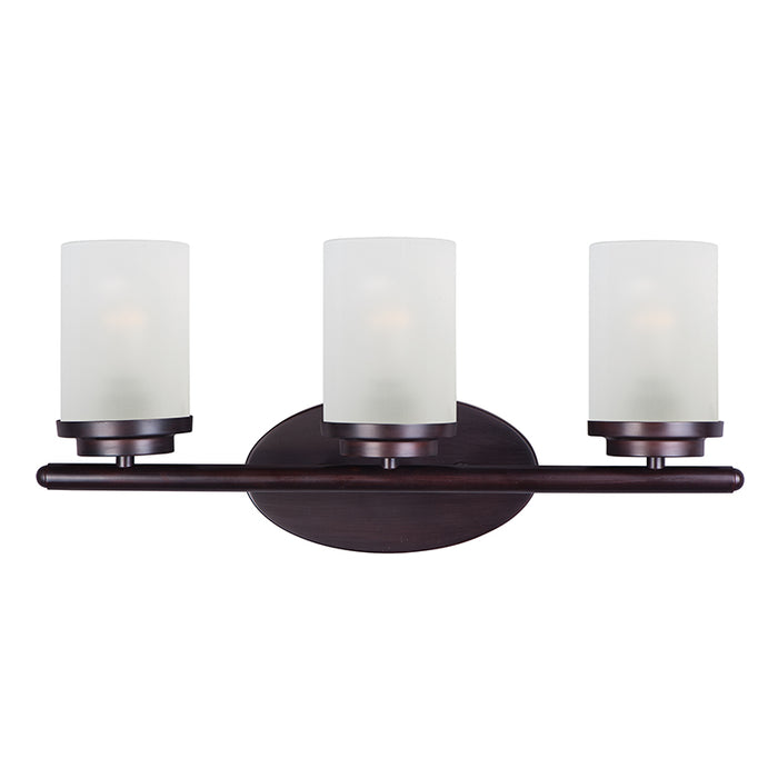 Maxim 10213FT Corona 3-lt 19" Bath Vanity, Frosted Glass