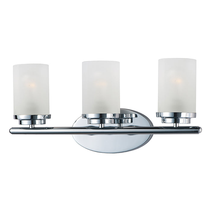 Maxim 10213FT Corona 3-lt 19" Bath Vanity, Frosted Glass
