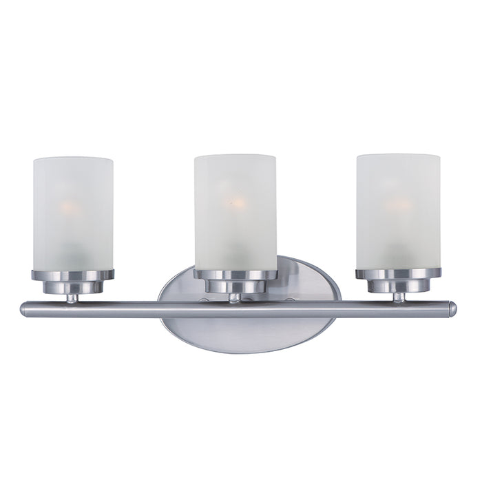 Maxim 10213FT Corona 3-lt 19" Bath Vanity, Frosted Glass