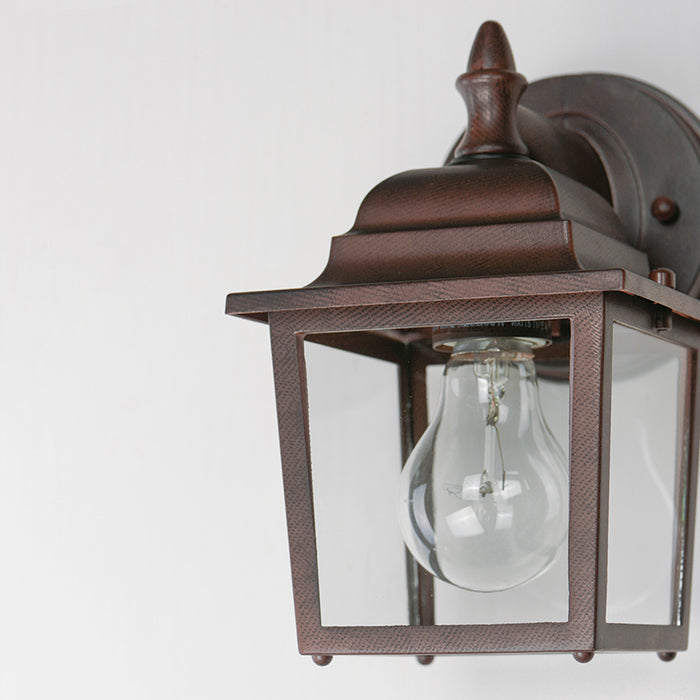 Maxim 1025 Builder Cast 1-lt 9" Tall Outdoor Wall Lantern