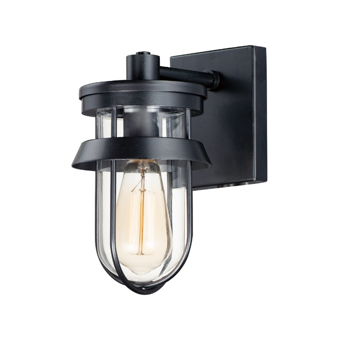 Maxim 10265 Breakwater 1-lt 10" Tall Outdoor Wall Sconce